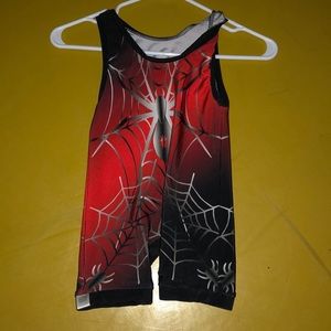 Kids Spider-Man wrestling singlet
